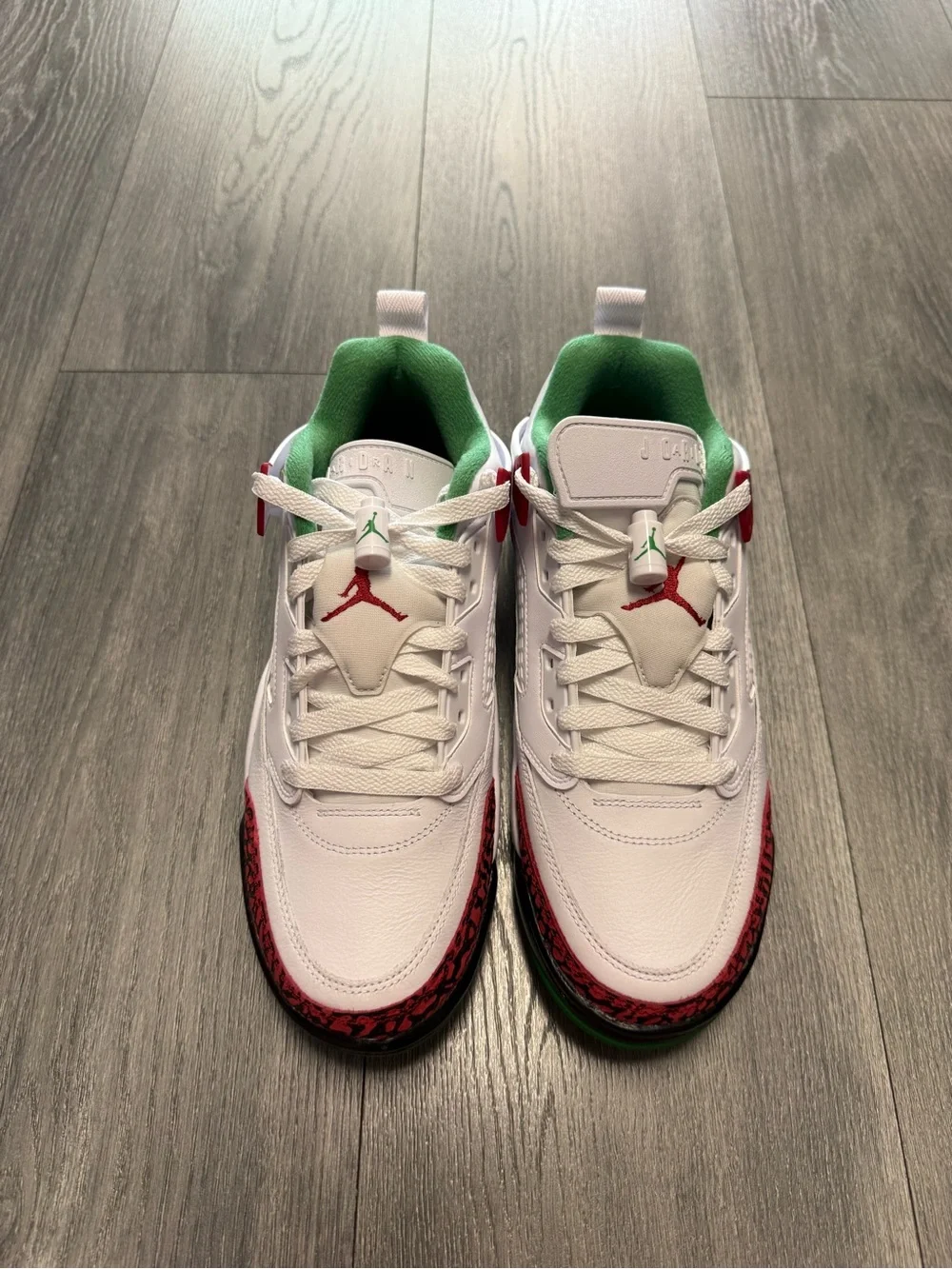 Air Jordan Spizike Golf “White Classic Green Red” (HQ4365-100) Men’s Size 6